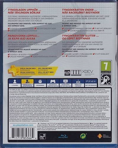 Wipeout - Omega Collection - PS4 (A Grade) (Genbrug)